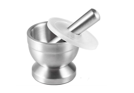 Heavy-Duty Stainless Steel Mortar and Pestle Masher - OPSSM - Thasar Store