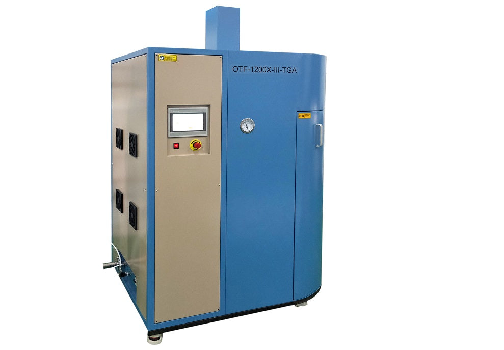 Customized TGA Vacuum and Atmosphere Controlled Tube Furnace optional 1200 - 1700C - OTF-X-TGA - Thasar Store