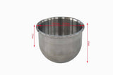 80 mL Cr12MoV Alloy Containers w/ Adaptor for Vacuum Planetary Centrifugal Milling - PCV-SS-80 - Thasar Store