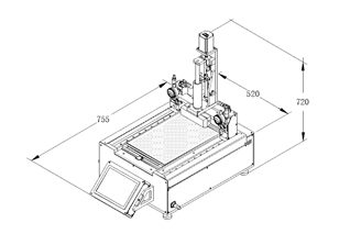 Slot Die Sheet Coater w/ Vacuum Chuck (W200XL300 mm) and Optional Heating - MSK-AFA-PD200 - Thasar Store