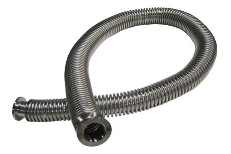 KF-D25 Flexible Stainless Steel Vacuum Hose (Bellows), 1 Meter - KF25PIPE - Thasar Store