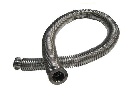 KF-16 Flexible Stainless Steel Vacuum Hose (Bellows), 1 meter - EQ-KF-Pipe-D16 - Thasar Store