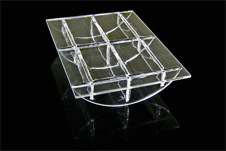 Quartz Platform (8.6'' L x 6.4'' W x 2'' H) for Placing Samples - EQ-QF-0806 - Thasar Store