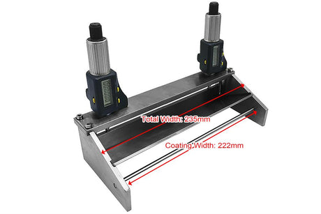 Digital Micrometer Adjustable Film Applicator -216mm (8.5") Width -Se-KTQ-222-D - Thasar Store