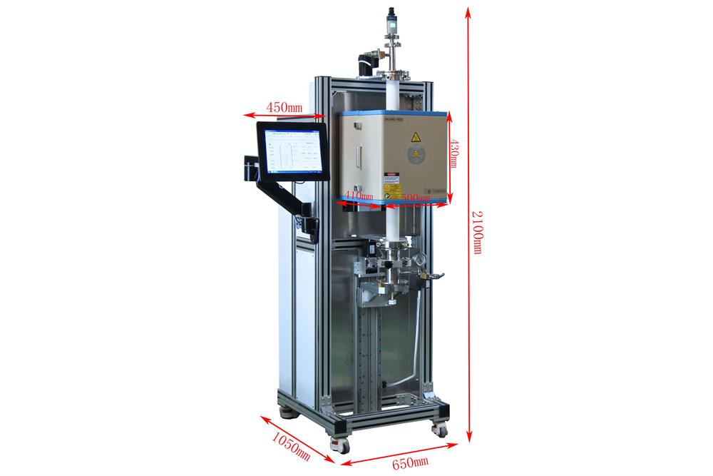 1700°C Max. Small Bridgman Crystal Growth Furnace with Air-tight 60mm Quartz Tube - SKJ-BG-1600 - Thasar Store