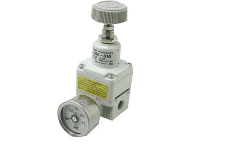 MTI Precision 1/8" Pressure Regulator with Gauge 0.7 29 PSI Range FOR MSK111A - Thasar Store