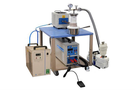 7KW Vacuum Induction Melting System w/ 60mm Tube & Manual Temperature Control - SP-15VIM - Thasar Store