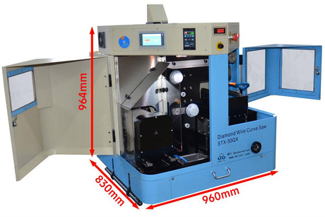 Diamond Wire Curve Cut Machine with PC Control - STX-50QX - Thasar Store