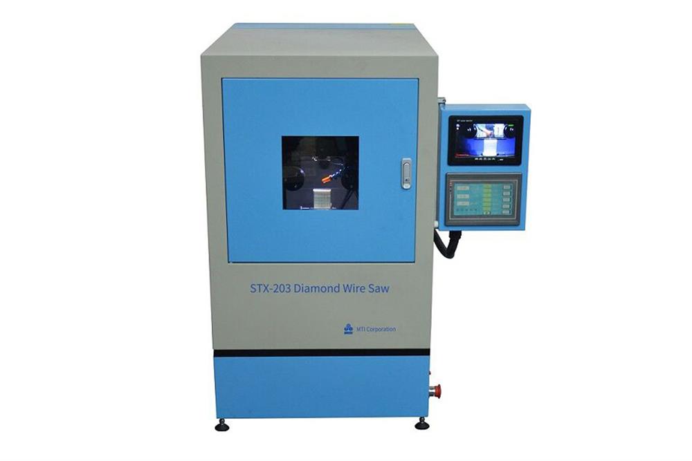 Automatic Precision Diamond Wire Saw with Digital Control and Protective Chamber - STX-203 - Thasar Store