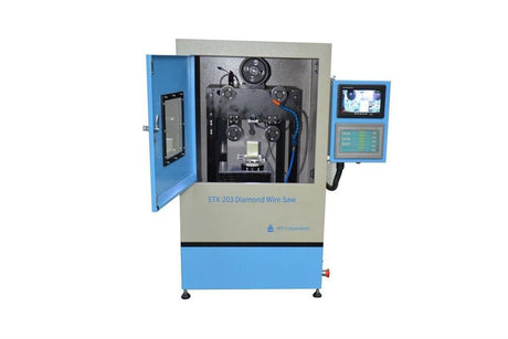 Automatic Precision Diamond Wire Saw with Digital Control and Protective Chamber - STX-203 - Thasar Store