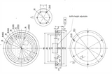 4'' Dia. Pinned Shower Head for DIY of ALD/CVD - EQ-SH-4 - Thasar Store