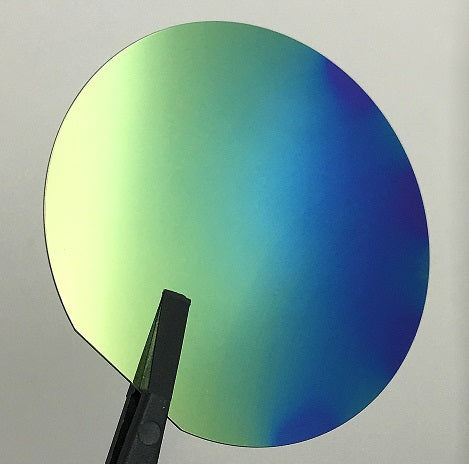 Thermal Oxide Wafer, 30 nm SiO2 Layer on Si (100), 2" dia x 0.50 mm t, N type, As-doped, 1 side polished, R:<0.005 ohm.cm - Thasar Store