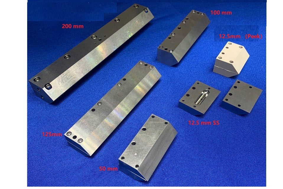 Slot Die Heads with Optional Width of 50 100, 150, 200, or 300 mm for DIY Slot Die Coater - SDH - Thasar Store