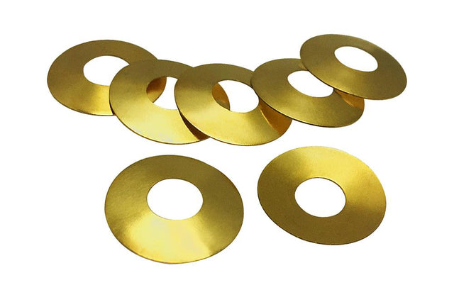 Gold Plated Stainless Steel Spring (Belleville Washers) for CR2032 Cases - 10 pcs/pck-CR20Be-SpringG - Thasar Store