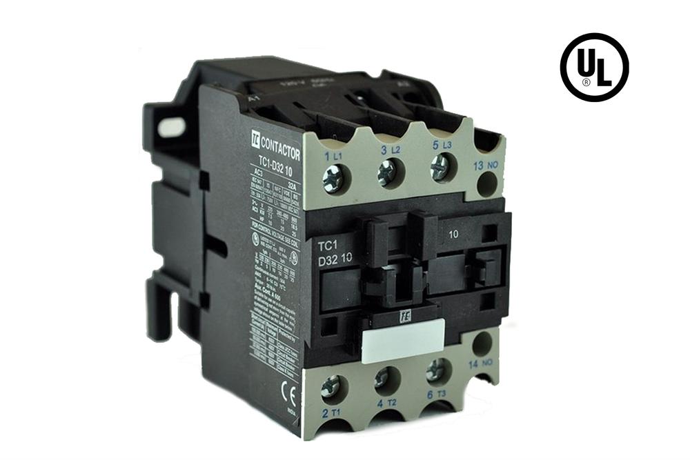 TC Contactor, AC3 32A/15KW - TC1D3210-LD - Thasar Store