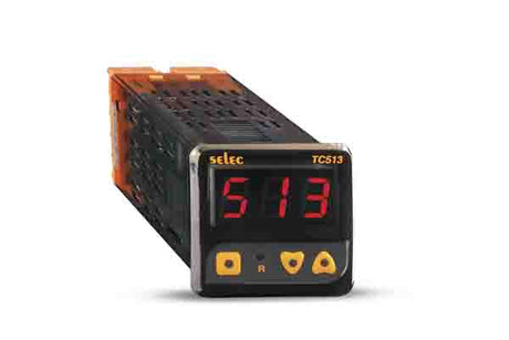 UL Approved Selec TC513AX-CU Digital Economic Temperature Controller, 48mm x 48mm Size, Single Display, 85 to 270V AC/DC - Thasar Store