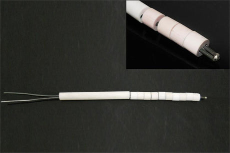 Thermocouple: K type (Ni-Cr/Ni-Al) 220mm (8.7") Length with Ceramic Sheath - EQ-TC-K-22 - Thasar Store