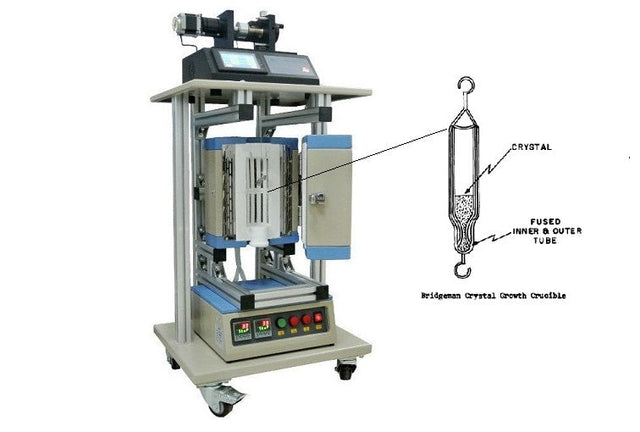 Economic Compact Bridgman Crystal Growth Furnace w/ Hanging Wire Up to 1100C - OTF-1200X-S-VT-BMGH - Thasar Store