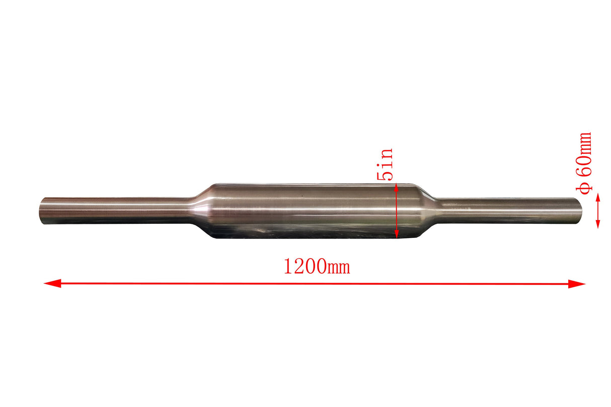 5" SS310 Alloy Tube for MTI Three Zone Rotary Tube Furnace - TSSR5-440 - Thasar Store