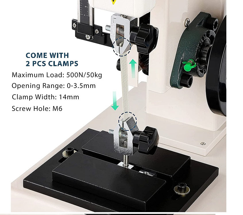 500N Max. Compact Digital Tensile Tester with Laptop and Software - TST-500N - Thasar Store