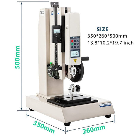 500N Max. Compact Digital Tensile Tester with Laptop and Software - TST-500N - Thasar Store