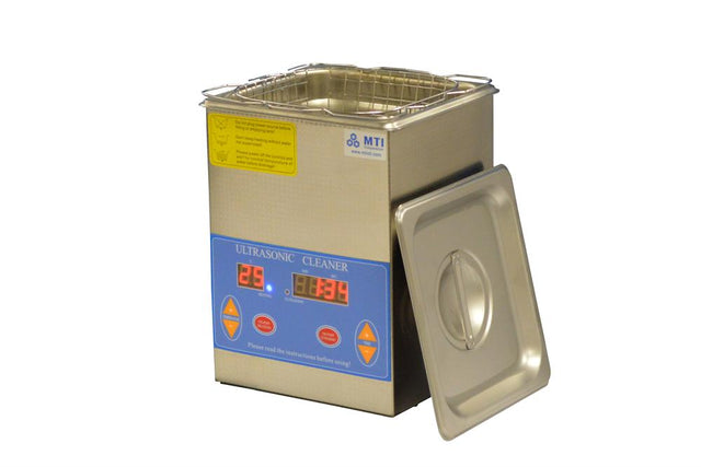 Heatable Ultrasonic Cleaner with Digital Timer 1300 mL-VGT-1613QTD - Thasar Store