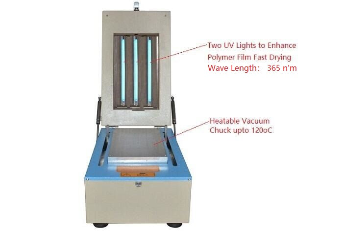 Compact Tape Casting Coater w/ Vac. Chuck (200Wx365L mm) & Film Applicator & Optional Heater - MSK-AFA-III - Thasar Store