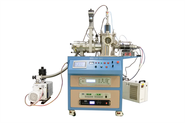 2 in 1 Thin Film Coater: Magnetrons Sputtering & Thermal Evaporation - VTC-1RF-SPC - Thasar Store