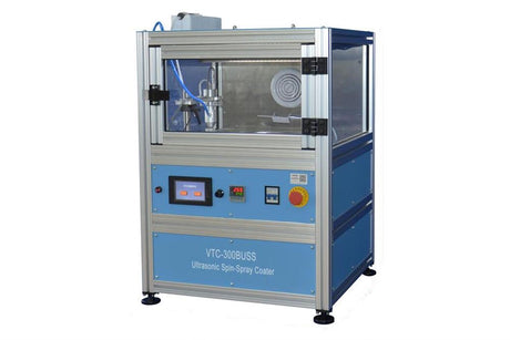 Automated Ultrasonic Spin-Spray Coater (0-3000 rpm, 12" Wafer Max) w/ Heater & Fume Hood - VTC-300BUSS - Thasar Store