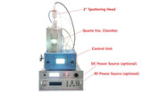 Compact 2" Magnetron Sputtering Coater w/ Selectable DC or RF Power Source for Glovebox - VTC-STX-XX - Thasar Store