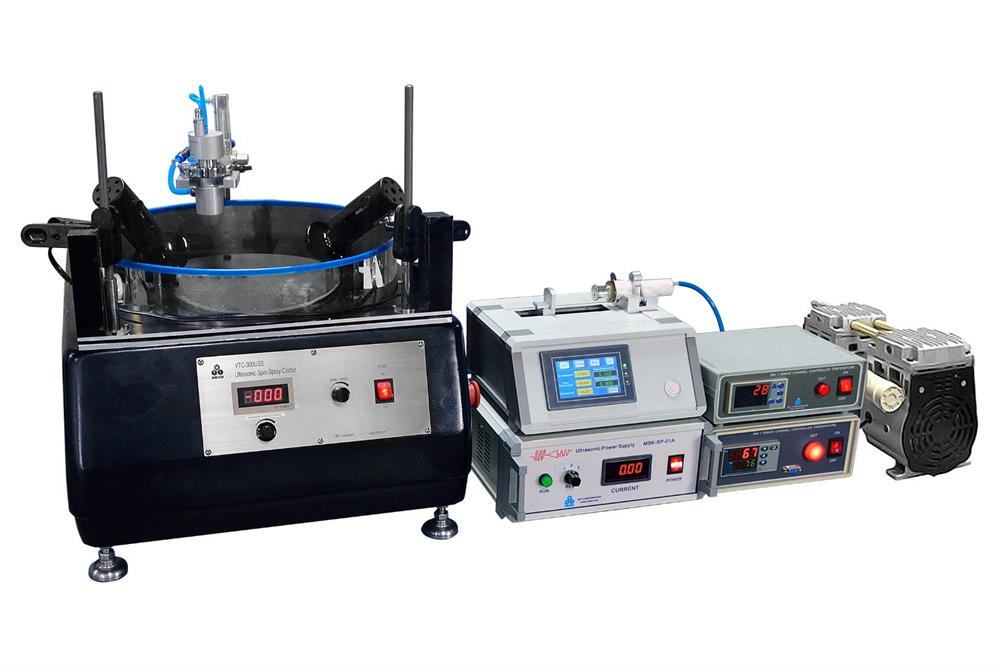 Ultrasonic Spin-Spray Coater (300-3000 rpm, 12" Wafer Max) - VTC-300USS - Thasar Store