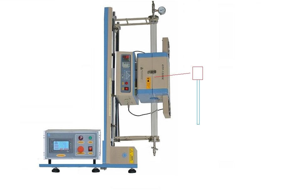 Horizontal Directed Crystallization (HDC) Tube Furnace, 1100C Max. - OTF-1200X-50-DSL - Thasar Store