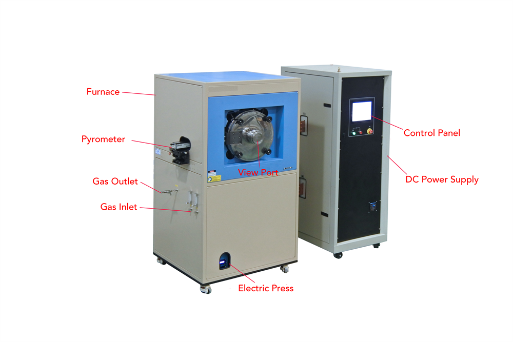 Spark Plasma Sintering Furnace ( SPS ) up to 50 MPa and 2000C - YLJ-SPS-T5 - Thasar Store