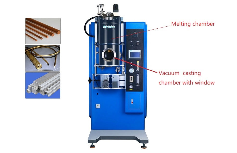 Atmosphere Controlled Continuous Casting Furnace with Secondary Charge Function - IMCS-1700VC - Thasar Store