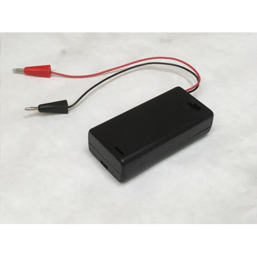 Battery Pack - 2 AA with 2mm Banana Plugs - Thasar Store