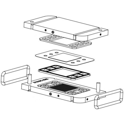 Additional Plate Set for PEM Research Cell - 5cm² - Thasar Store