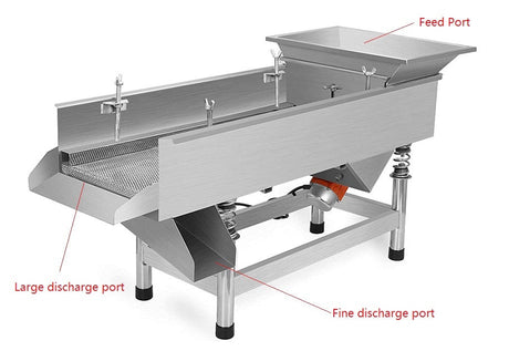 Automatic Vibrating Sifter Screen Shaker for Battery Recycling - VS-160 - Thasar Store