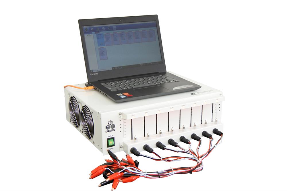 8 Channel Battery Analyzer (6-3000 mA, 5V) w/ Laptop, Temperature Sensor & Software - BST8A3 - Thasar Store