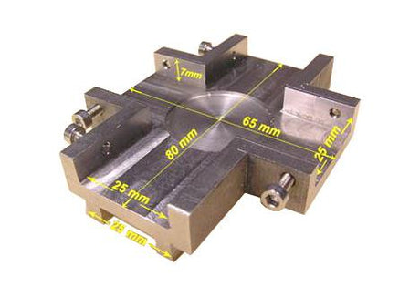 Precision Cross Mount Vise for EC400 dicing and 150 Low Speed - EQ-ECO-401 - Thasar Store