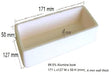 Alumina Boat: High Purity 171 x 127 x 50 mm ( 1.1 L - CA171L127W50H - Thasar Store