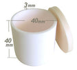 Alumina Crucible: High Purity 40 dia.x 40 H mm (36ml) Cylindrical with Covering Lid - CA-D40H40 - Thasar Store