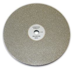 Electro-plated 6" Dia. Diamond Grinding Plate with PSA, 600 - mesh - EQ-DGP-6PB-600 - Thasar Store