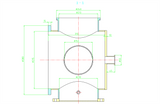 Vacuum Chamber (315 ID x 310L, mm ) with Rocker Arm for DIY Induction Melting / Casting - HVC-Cast - Thasar Store