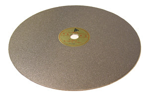 Electro-plated 8" Dia. Diamond Grinding Plate with PSA, 1200 mesh - EQ-DGP-8PB1200 - Thasar Store