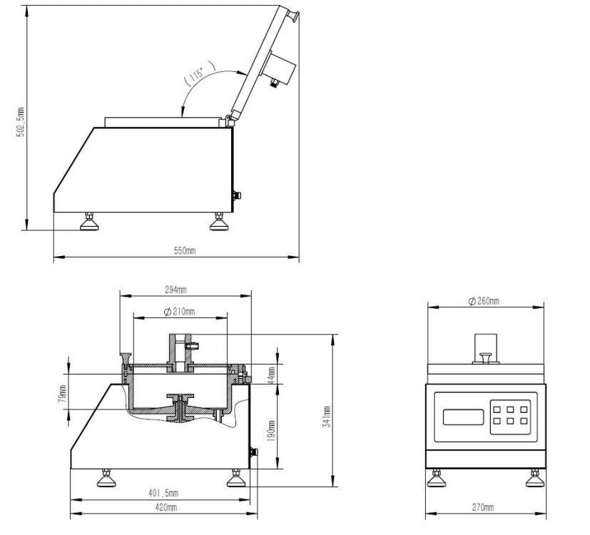 12500 RPM Ultra-Hi Speed Spin Coater for 4" Max w/ Vacuum Chuck- VTC-100PAX - Thasar Store