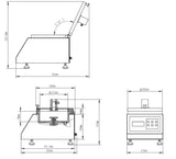 12500 RPM Ultra-Hi Speed Spin Coater for 4" Max w/ Vacuum Chuck- VTC-100PAX - Thasar Store