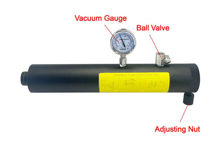 Flanged Tube for Air-Free Installation of Vacuum Sealer (MSK-115A-SS) - M115SS-FLT - Thasar Store