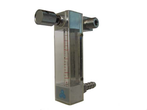 Compact Direct Read Flow Meter, 0-60 cc/min. with 1/4 BSPP Male Fitting - EQ-FM-60CC - Thasar Store