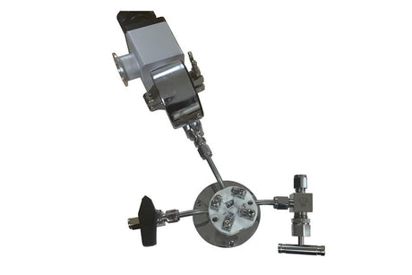 Induction Melting Quartz Assembly with Four 1/4" Tube Feedthroughs for 60 mm O.D. Tube - FL60FT4-OK - Thasar Store