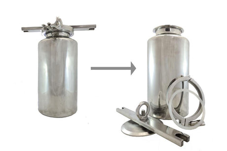 Stainless Steel Tank (5 L) for 3D Movement Dry Powder Mixer SYH-5 - Thasar Store